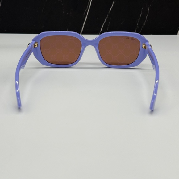 NEW GUCCI GG1535S 004 WOMEN SUNGLASSES GUCCI GG 1535S 004 BLUE PINK EYEWEAR - Picture 9 of 14
